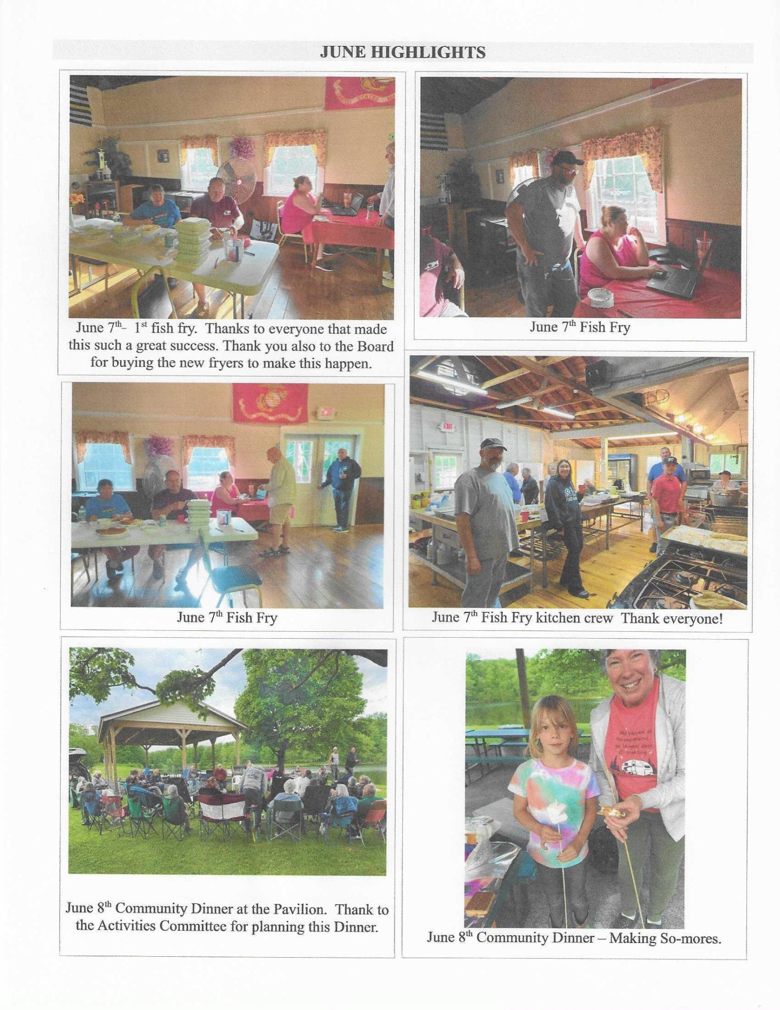 CAMP WOODSTOCK LAKE MESSENGER Woodstock Lake Camp Ground